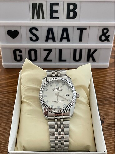 Rolex çelik kasa kol saat