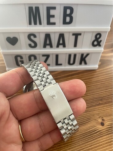  Beden gri Renk Rolex çelik kasa kol saat