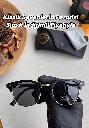  Beden rayban clupmaster güneş gözlüğü