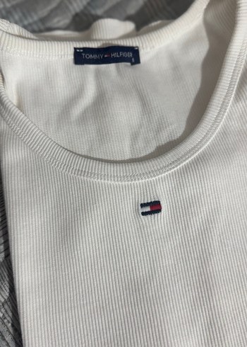 Tommy Hilfiger Beyaz kadın Atlet