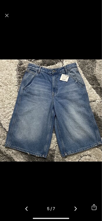 40 Beden mavi Renk Bershka Skater Jean