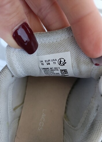 28 Beden Orijinal Lacoste