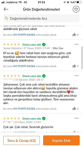 35 Beden Şeffaf topuklu ayakkabı