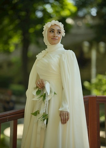Kumaş gelin tacı taç