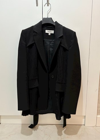ipekyol Pileli Siyah Blazer