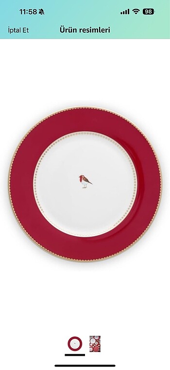 Beymen Pip studio love birds tabak