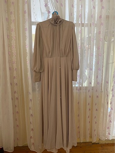 Tesettür abiye elbise - Görsel 8