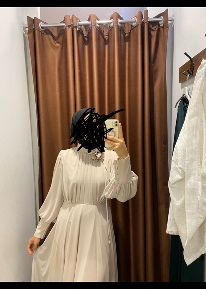 Tesettür abiye elbise - Görsel 2