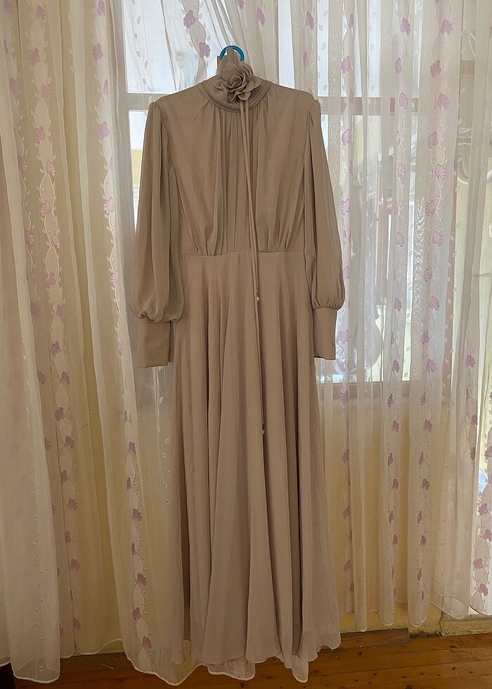 Tesettür abiye elbise - Görsel 4