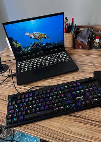 Redragon K580 VATA RGB Aydınlatmalı Çok Renkli Mekanik Klavye - Görsel 2