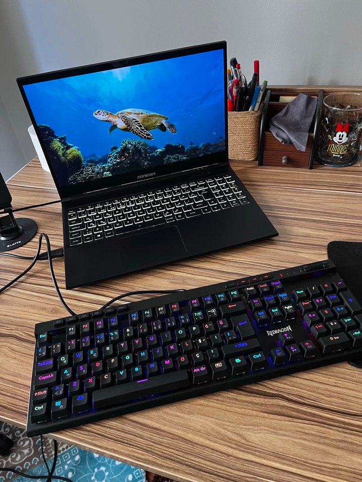 Redragon K580 VATA RGB Aydınlatmalı Çok Renkli Mekanik Klavye - Görsel 2