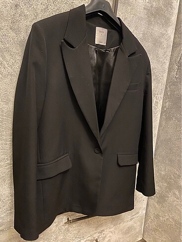 l Beden Zara muadil siyah blazer ceket