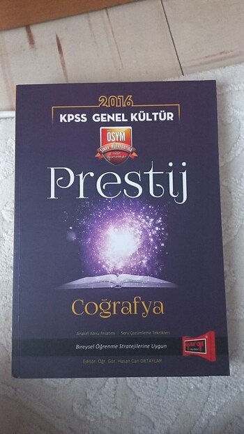 Prestij Coğrafya kpss kitabı