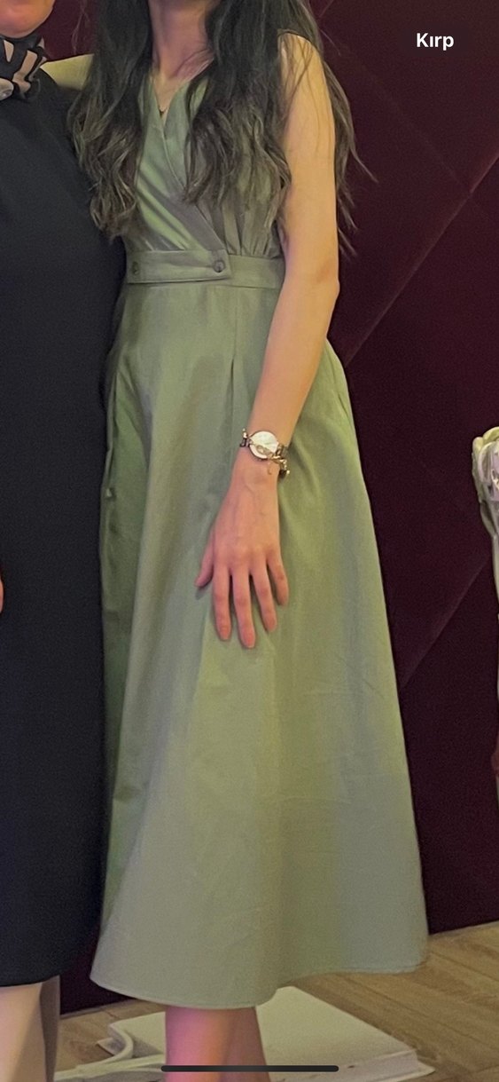 Salaş Kesim midi elbise - Görsel 2