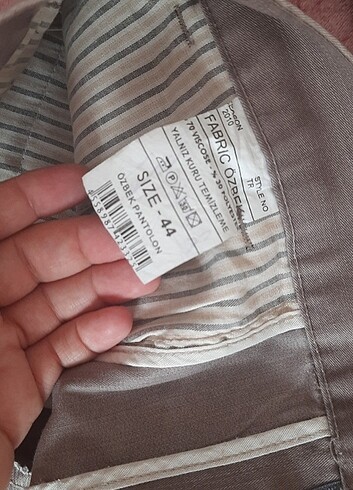 Erkek keten pantolon  - Görsel 3