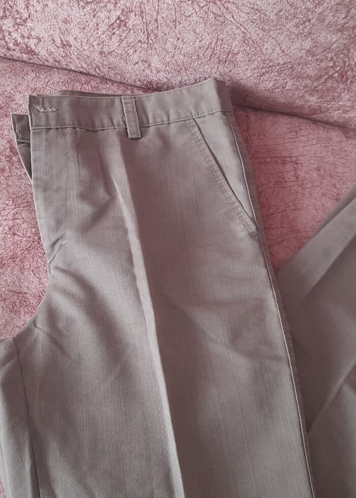 Erkek keten pantolon  - Görsel 2