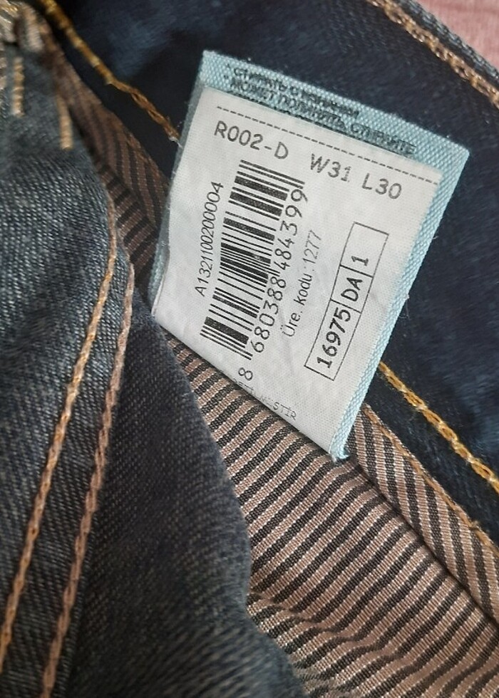 Erkek kot pantolon  - Görsel 4