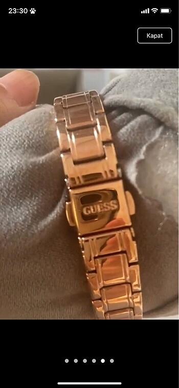  Beden altın Renk Guess saat