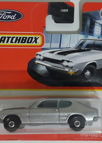 1970 Ford Capri gümüşOyuncak Araba