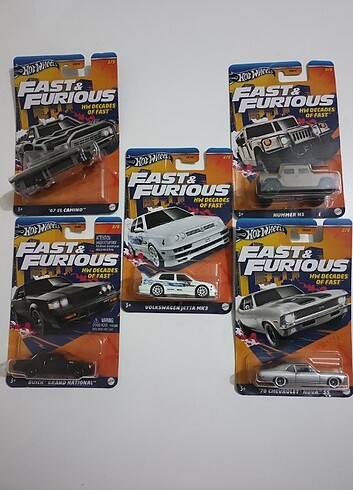 Fast and furious decades of fast series