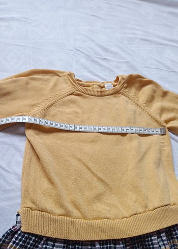 LC Waikiki sari kız çocuk elbisesi