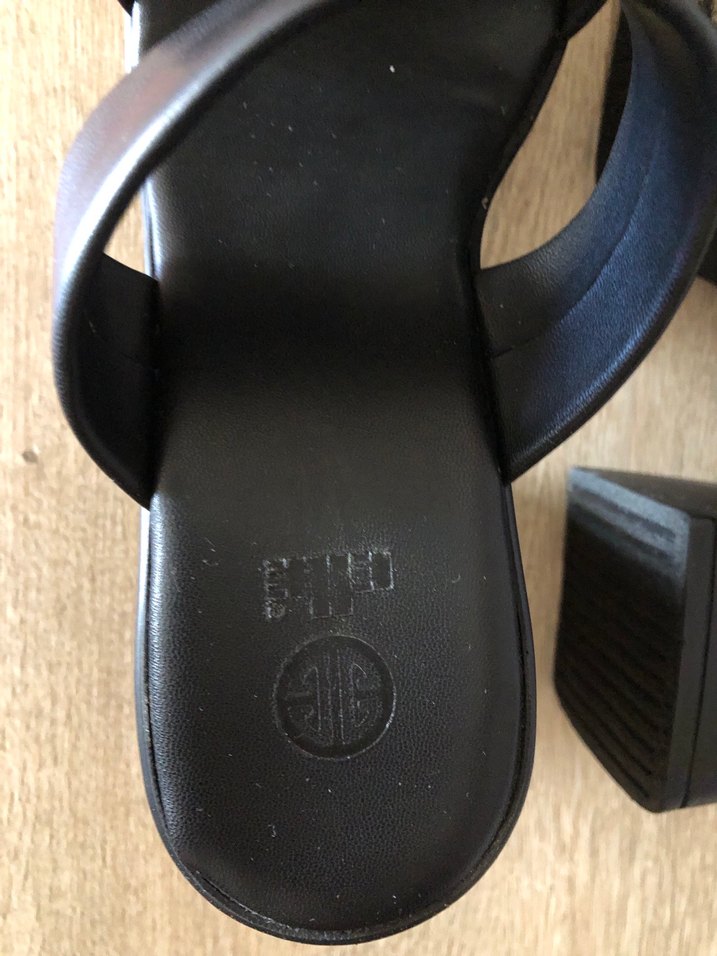 Siyah Platform Topuklu Kadın Terlik - Görsel 3