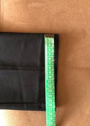 Kadın Siyah Midi Kumaş Pantolon - Görsel 5