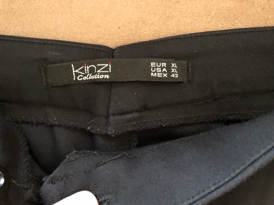 Kadın Siyah Midi Kumaş Pantolon - Görsel 2