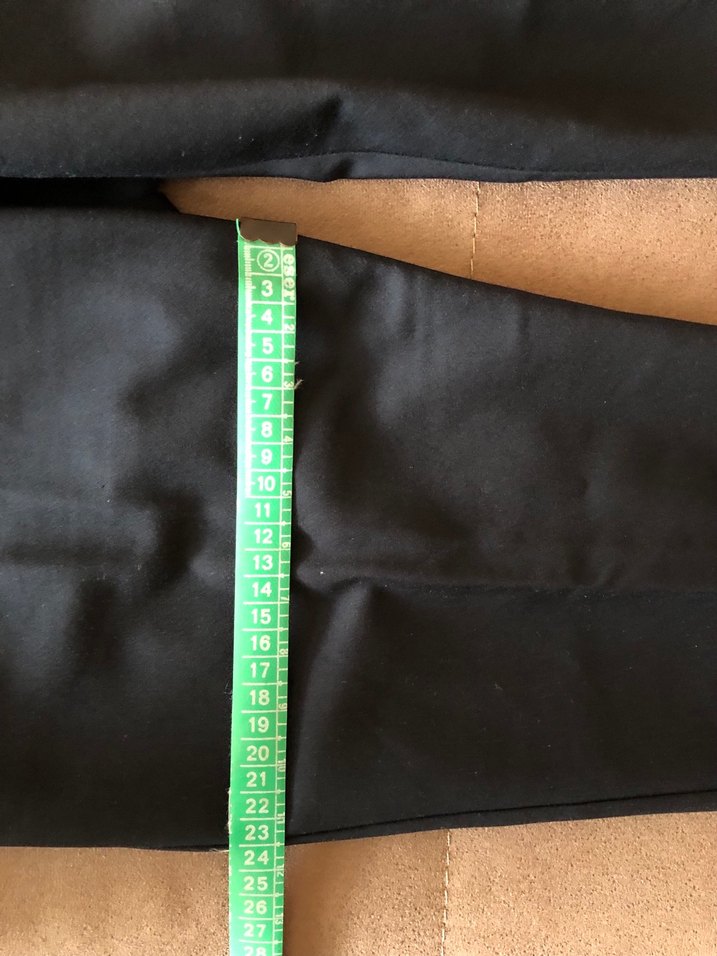 Kadın Siyah Midi Kumaş Pantolon - Görsel 4