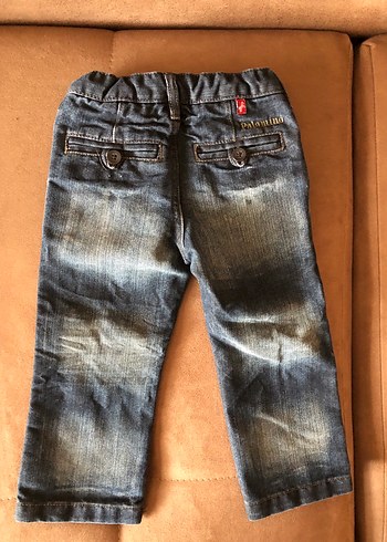 Erkek Çocuk Kemerli Regular Fit Kot Pantolon - Görsel 5