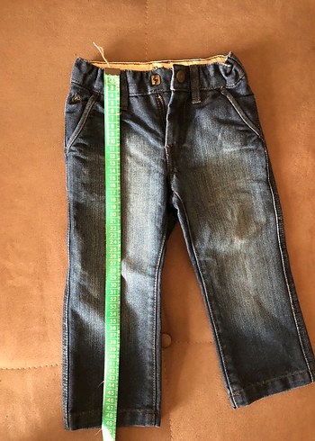 Erkek Çocuk Kemerli Regular Fit Kot Pantolon - Görsel 2