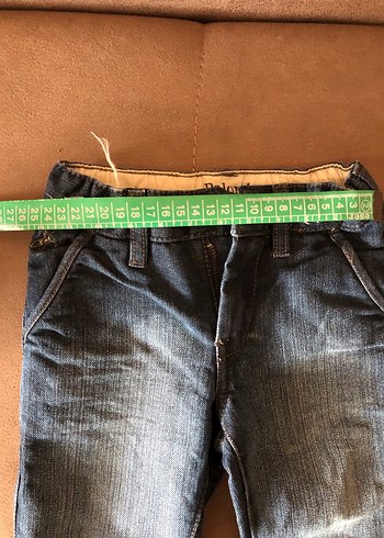 Erkek Çocuk Kemerli Regular Fit Kot Pantolon - Görsel 3