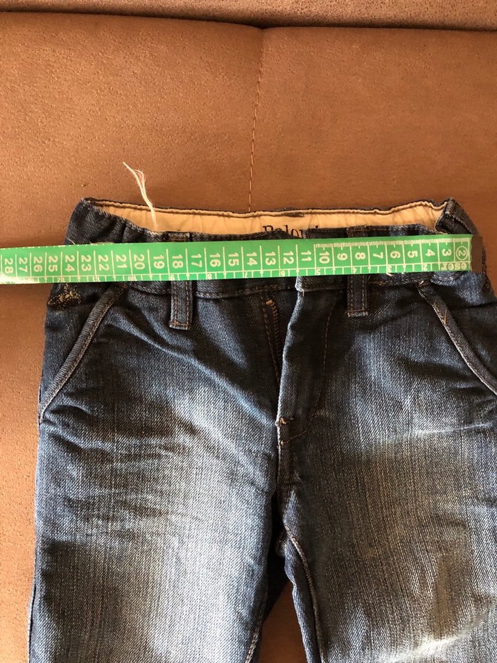 Erkek Çocuk Kemerli Regular Fit Kot Pantolon - Görsel 3