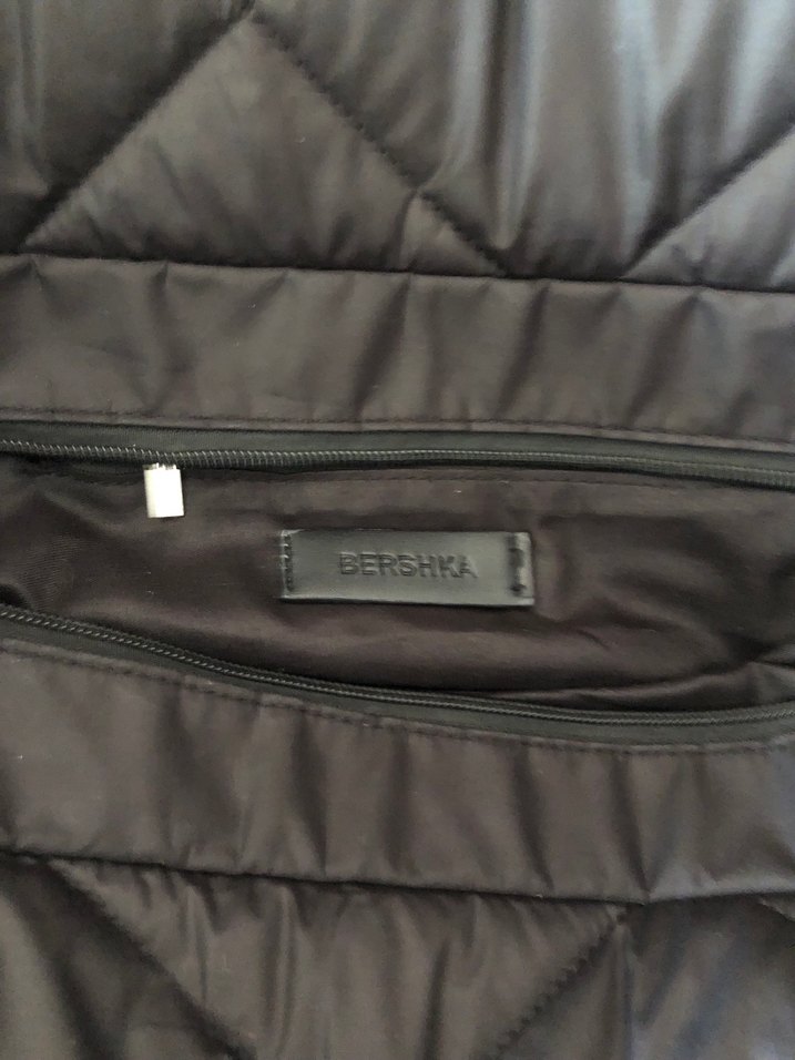 Siyah Kapitone Kadın Omuz Çantası - Görsel 4