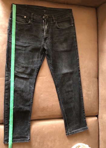 Gri Erkek Denim Jean Pantolon - Görsel 2