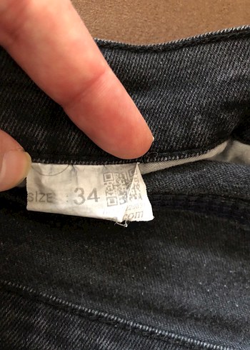 Gri Erkek Denim Jean Pantolon - Görsel 7