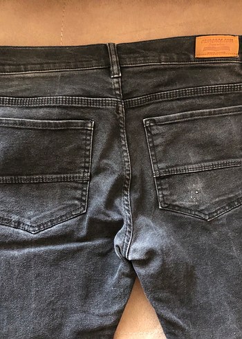 Gri Erkek Denim Jean Pantolon - Görsel 6
