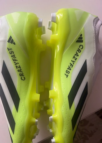 Adidas Beyaz Erkek Futbol Ayakkabısı X crazyfast