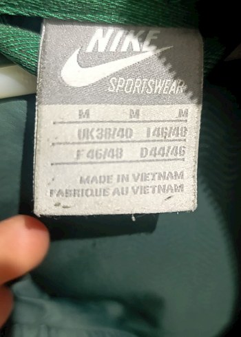 Nike Gri Kadın Midi Kışlık Street Wear Mont