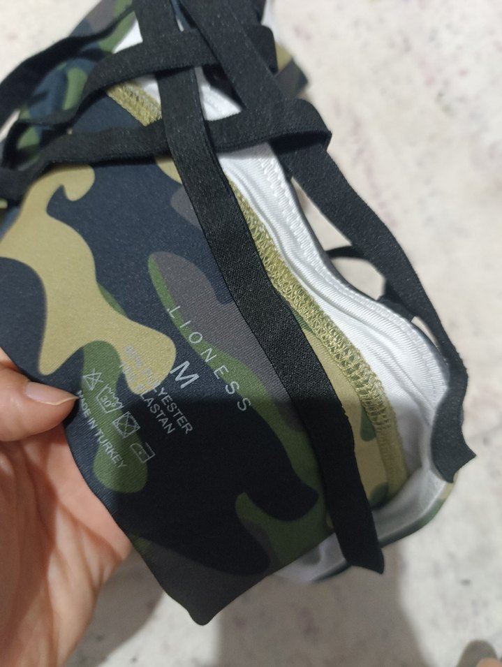 Erkek Kamuflaj Desenli Mini Spor Mayo - Görsel 3