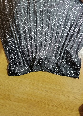 Pilili Siyah Hamile Uzun Etek - Görsel 4