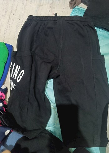 Siyah Erkek Çocuk Dar Kesim Street Wear Pantolon