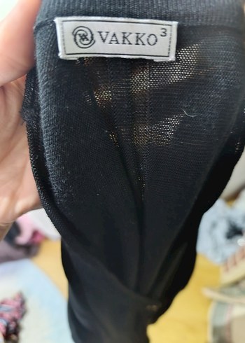 Siyah Kadın Triko Hırka, Uzun Kollu, Midi Boy - Görsel 3