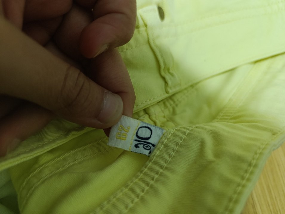 Sarı Midi Kadın Kumaş Pantolon - Görsel 2