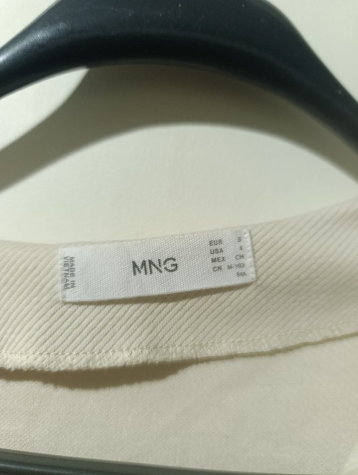 Beyaz Kısa Kollu Kadın Mini Elbise - Görsel 2