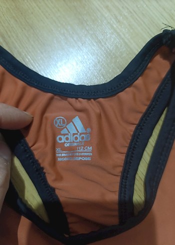 Turuncu Siyah Adidas Kemerli Spor Mayo - Görsel 2