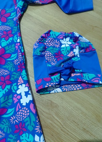 Uzun Kollu Renkli Baskılı Bohem Mayo - Görsel 3