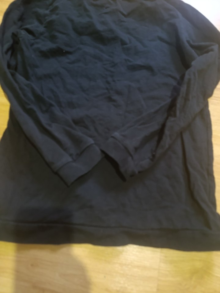 Kız Çocuk Siyah Uzun Kollu Baskılı Sweatshirt - Görsel 4