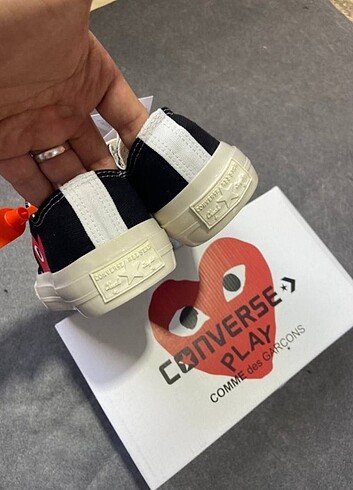 41 Beden siyah Renk Converse Play
