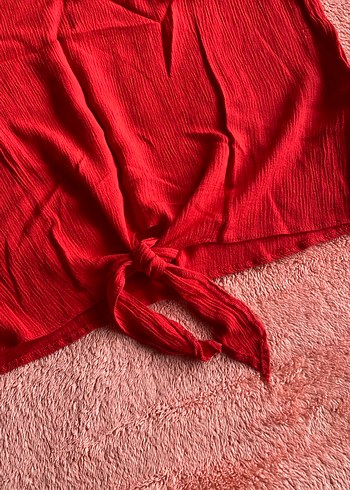 Kırmızı bluz - Görsel 3